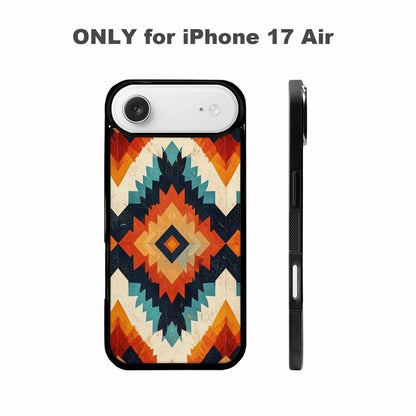 iPhone 17 Air Case — Small Southwestern Geometric Diamond Pattern Original, Custom Printed Phone Case