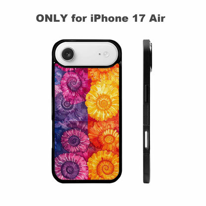 iPhone 17 Air Case — Small Tie Dye Swirl Pattern Tie, Custom Printed Phone Case