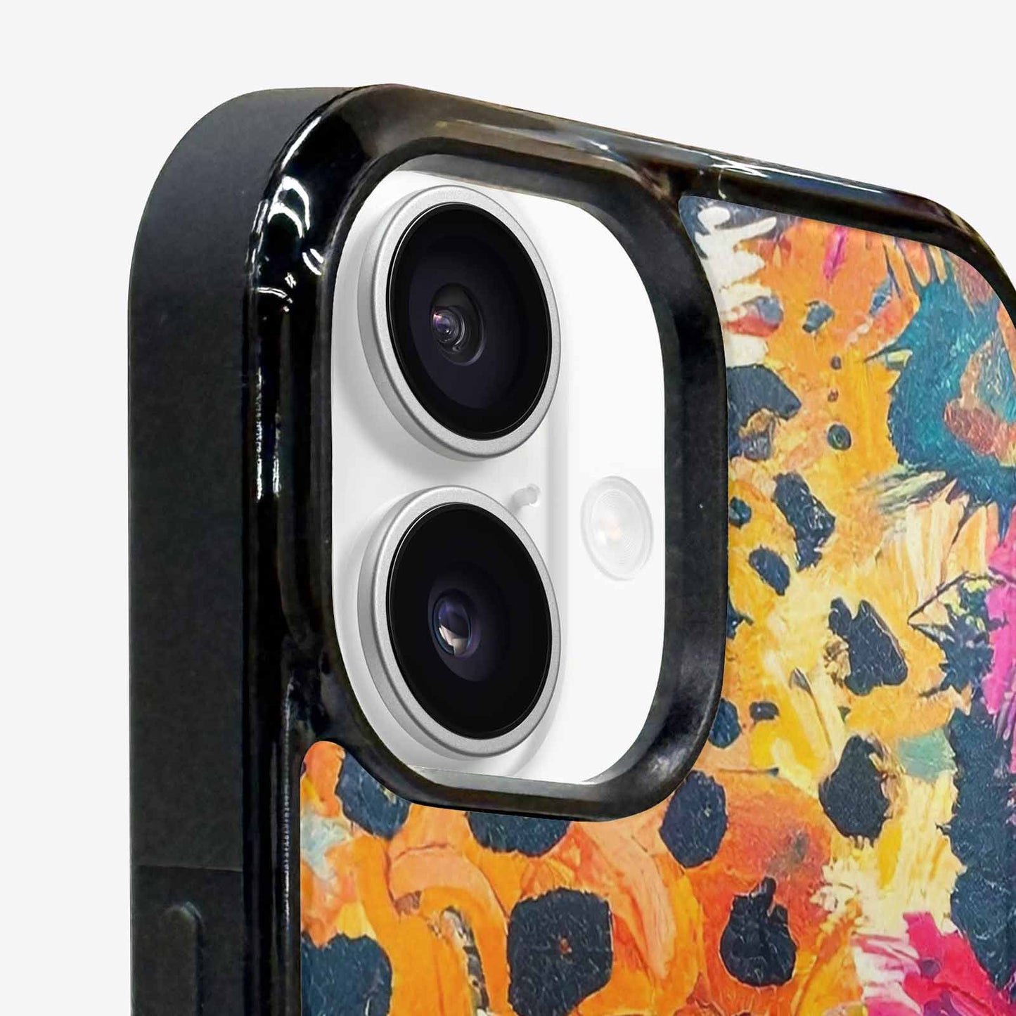 iPhone 16 Plus Case — Full Color Vibrant Animal Print Animal, Custom Made Phone Cover