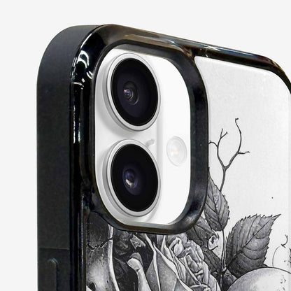 iPhone 16 Case — Skull Gothic Art Dark Original, Original Design Phone Case
