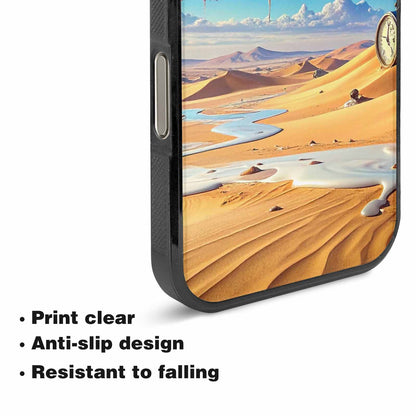 iPhone 16 Pro Max Case — Surrealist Desert Dreamscape Custom, Custom Printed Phone Case