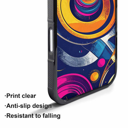 iPhone 17 Pro Case — Disco Cartoon Art Pattern Cartoon Cute, Custom Designed Case Cover