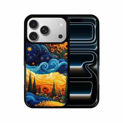 iPhone 17 Pro Case — Small Van Gogh Style Swirl Galaxy, Custom Art Phone Cover