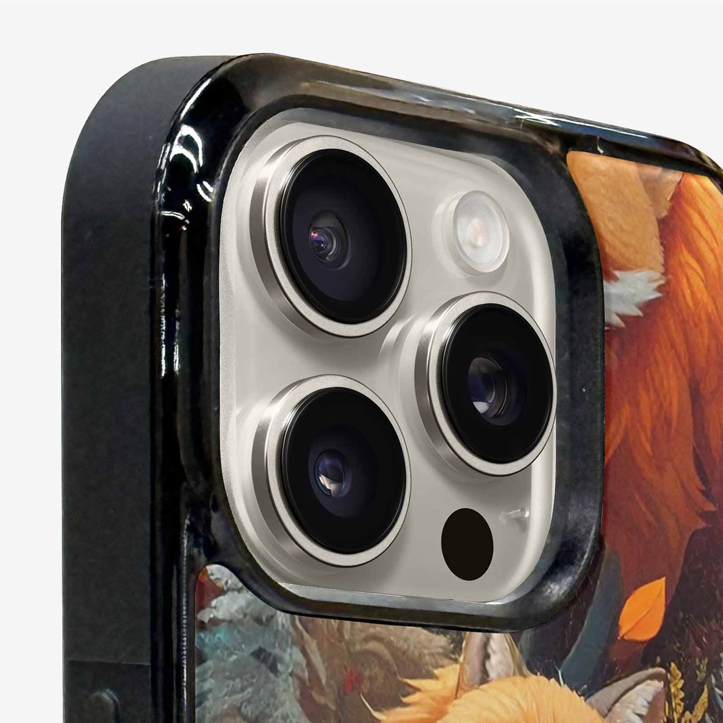 iPhone 16 Pro Case — Fox Forest Fox Forest Pattern Hundreds, Custom Print Case Cover