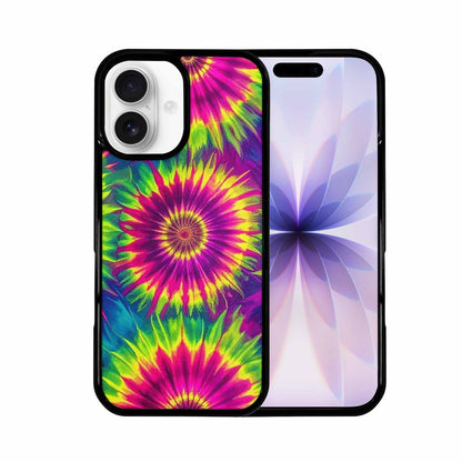 iPhone 17 Case — Tie Dye Neon Acid Tie Dye, Custom Phone Case