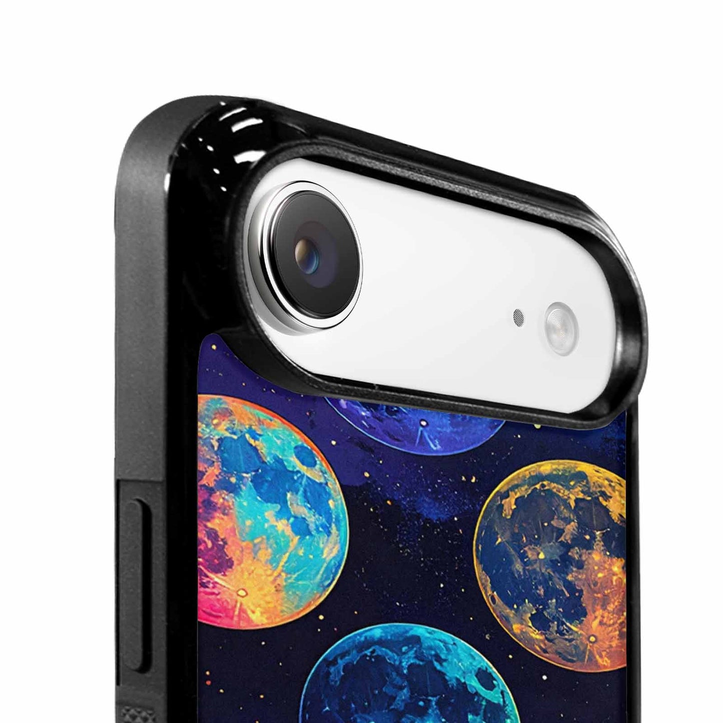 iPhone 17 Air Case — Neon Winter Moon Seamless Cartoon Cute, Original Design Phone Case