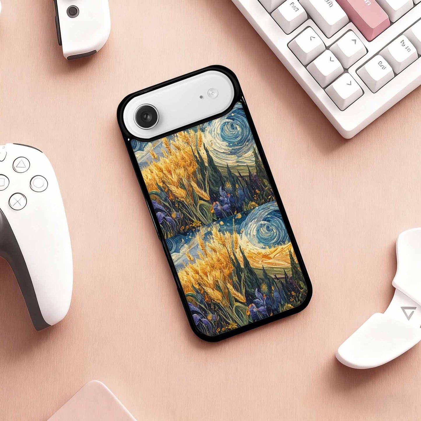 iPhone 17 Air Case — Blend All Versions Together Melting Original, Custom Phone Case