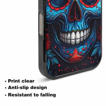 iPhone 15 Pro Max Case — Graffiti Skull, Original Design Phone Case