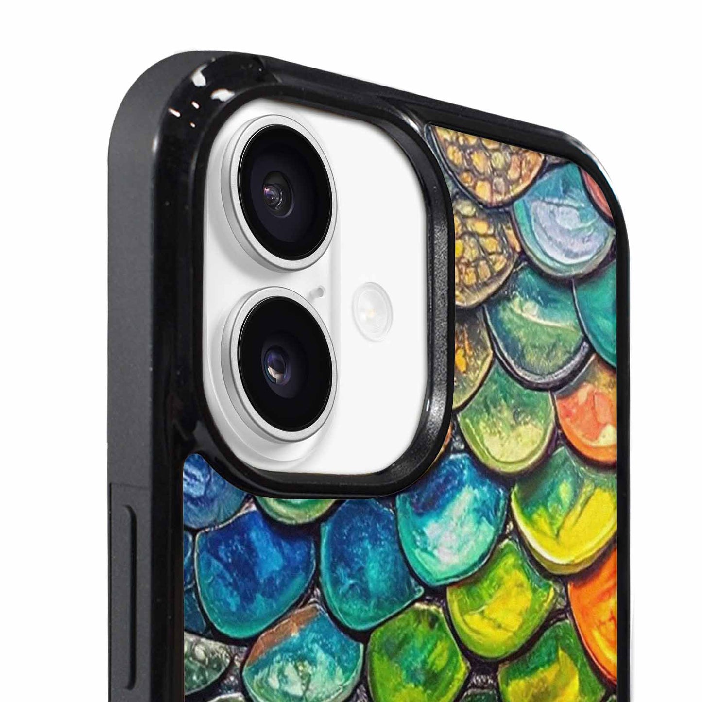 iPhone 17 Case — Reptile Scale Full Color Original Art, Custom Designed Case Cover