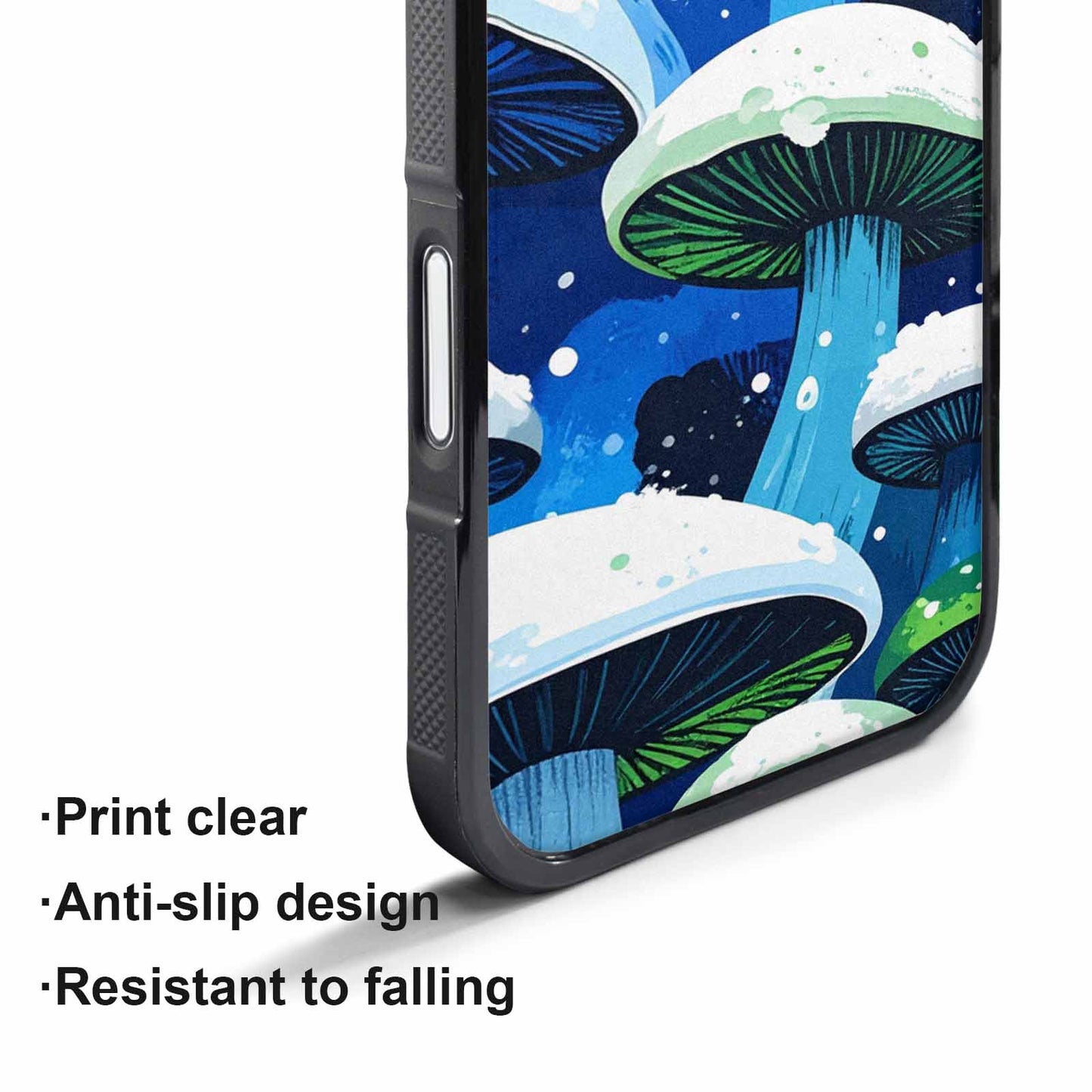 iPhone 17 Air Case — Vivid Winter Mushroom Seamless Cartoon Cute, Unique Phone Case Design