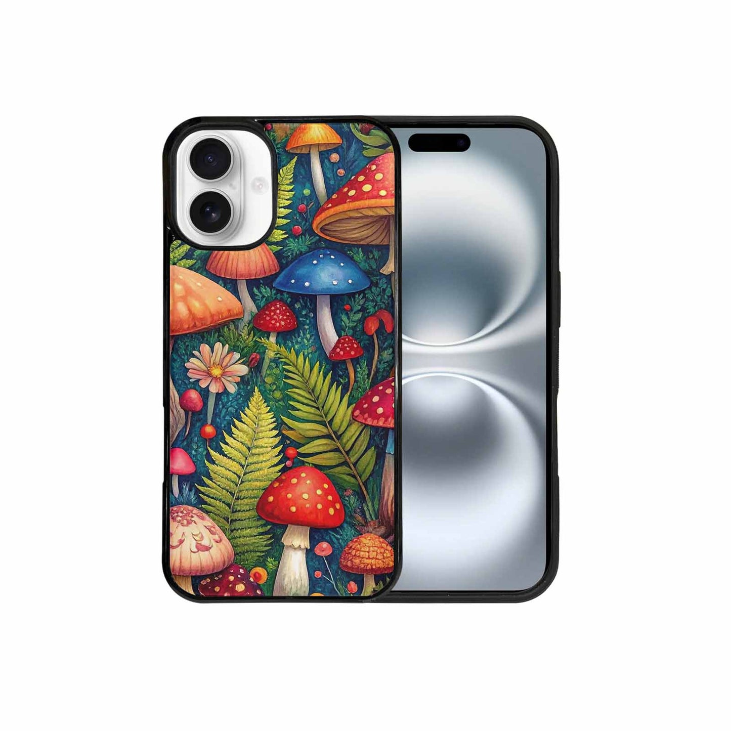 iPhone 16 Plus Case — Mushrooms Botanicalmushrooms P 7fj Personalized Phone, Unique Phone Case Design