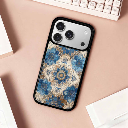 iPhone 17 Pro Case — Small Mandala Pattern Randomly Varying Floral, Customized Protective Case