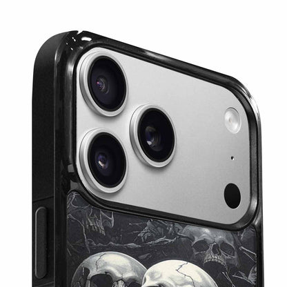 iPhone 17 Pro Max Case — Skull Dark Art Gothic Print Gothic, Unique Phone Case Design