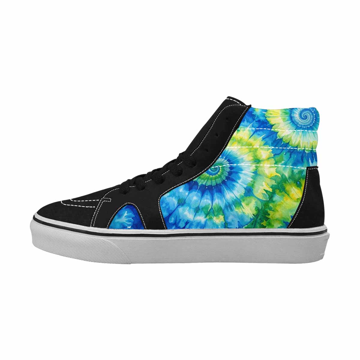 WOMEN'S Tie Dye Swirl High Top Canvas Dreamcore Sneakers