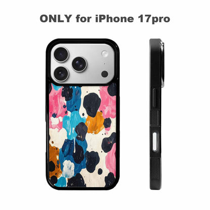 iPhone 17 Pro Case — Small Cow Animal Print Skin Animal, Custom Printed Phone Case