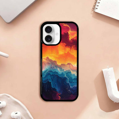 iPhone 17 Case — Seamless Tileable Pattern Of Galaxy Space, Customized Protective Case