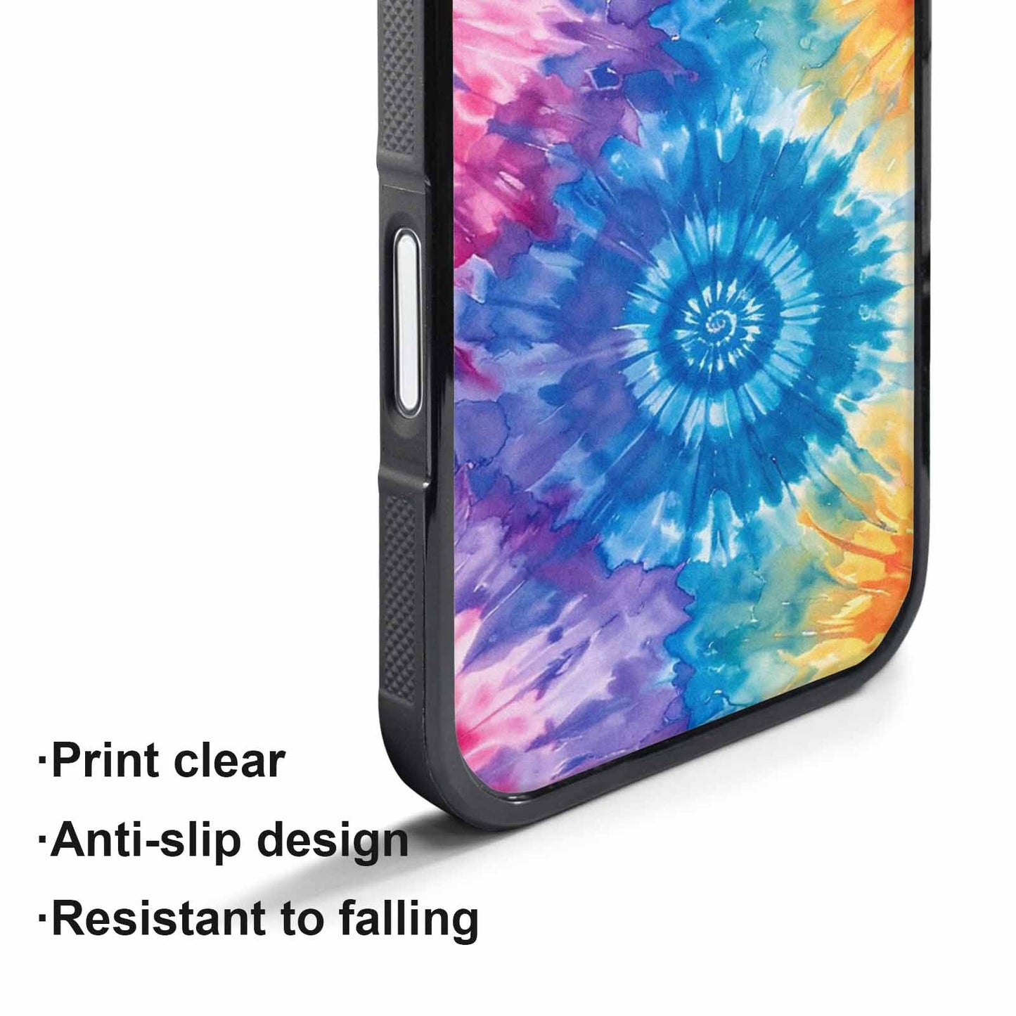 iPhone 17 Pro Max Case — Seamless Tileable Pattern Of Tie Dye, Personalized Phone Case