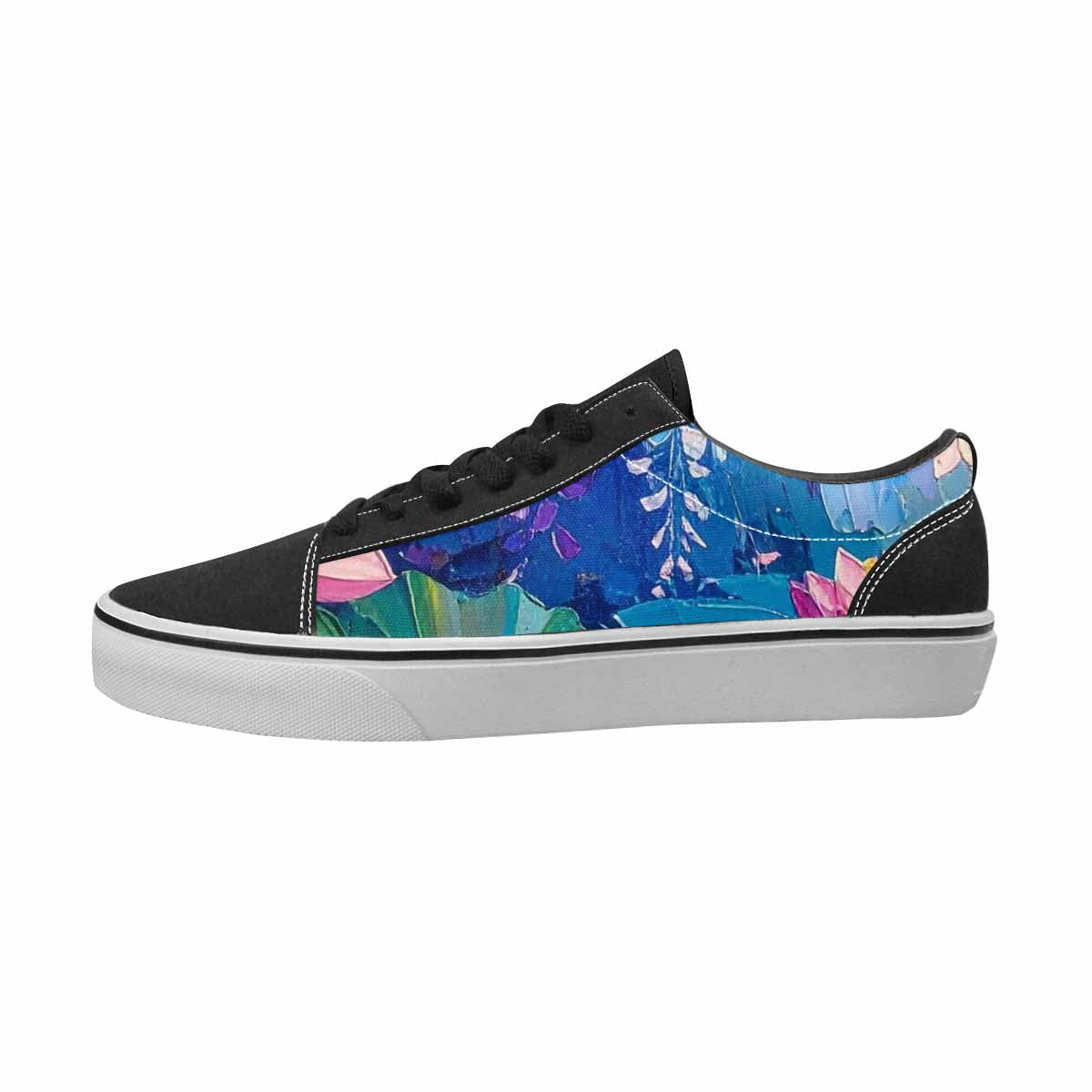MEN'S Monet Full Color Canvas Boutique Surreal Handmade Custom Shoes