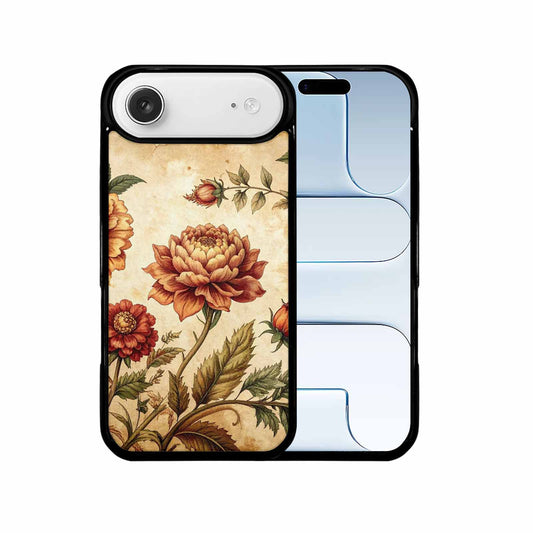 iPhone 17 Air Case — Vintage Botanical Art Pattern Floral, Custom Print Case Cover