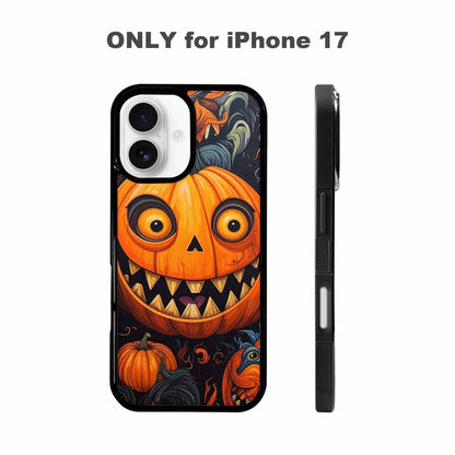 iPhone 17 Case — Cartoon Pumpkin Monster Cartoon Cute, Unique Phone Case Design