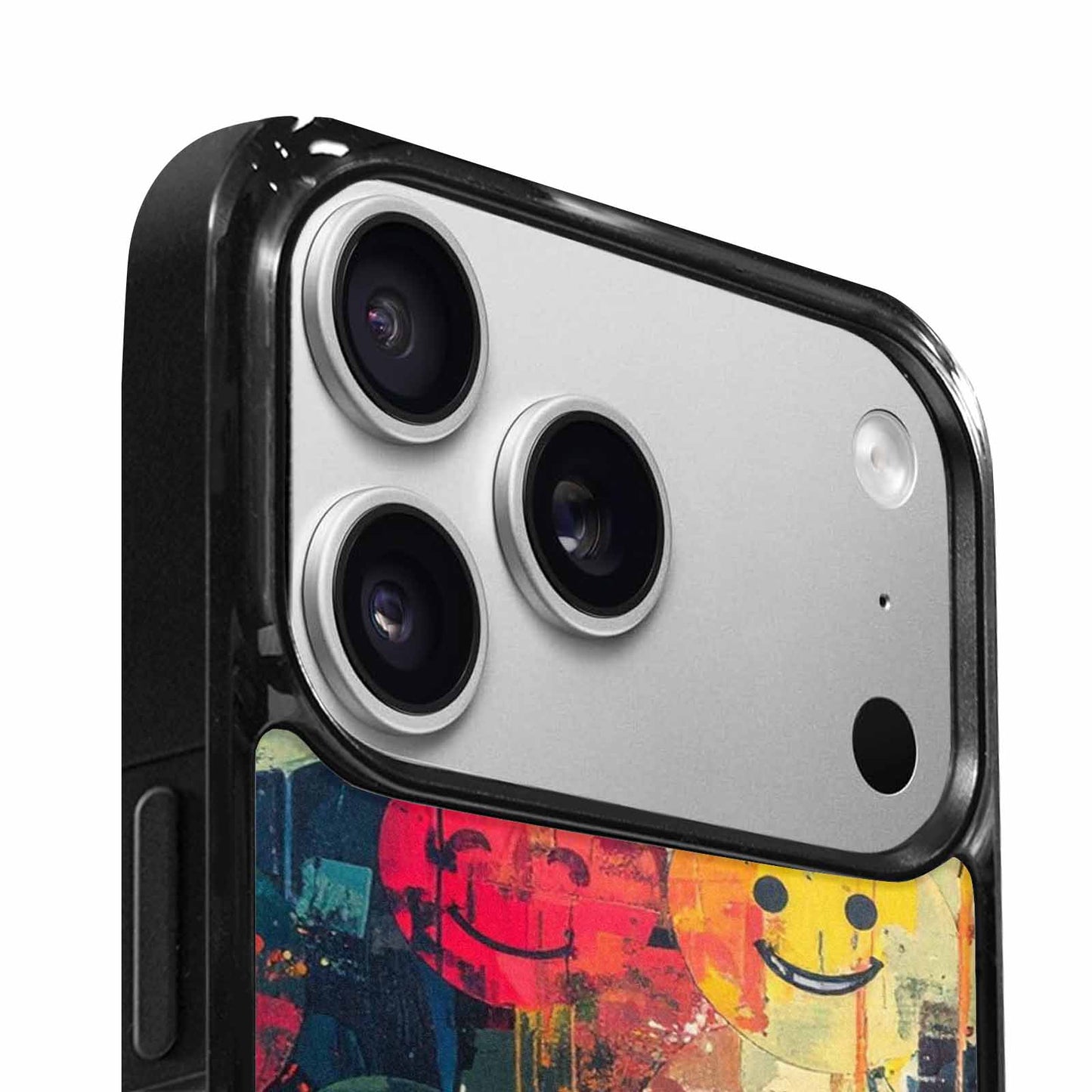 iPhone 17 Pro Max Case — Smiley Faces Camosmiley Faces Camo, Personalized Phone Case