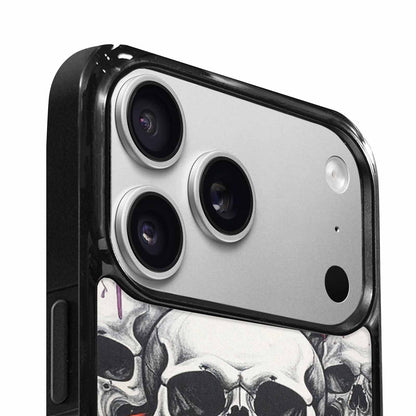 iPhone 17 Pro Max Case — Rainbow From Skull\'s Mouth Gothic Skulls, Unique Phone Case Design