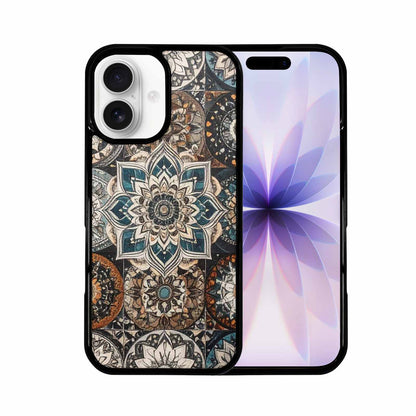 iPhone 17 Case — Small Mandala Pattern, Randomly Floral, Customized Protective Case