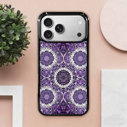 iPhone 17 Pro Max Case — Small Mandala Pattern, Randomly Floral, Custom Made Phone Cover