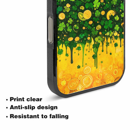 iPhone 15 Pro Max Case — St Patrick\'s Clover St Patrick\'s Clover, Custom Phone Case