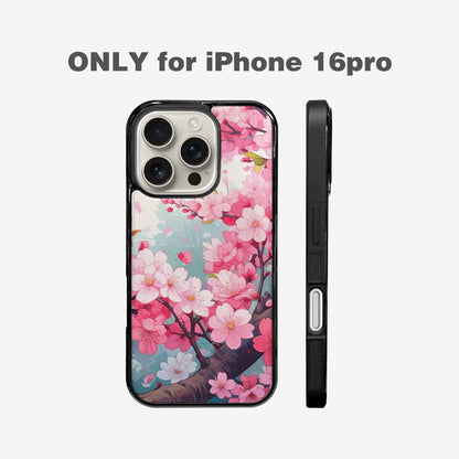iPhone 16 Pro Case — Cherry Blossom Branch Cherry Blossom Branches, Custom Print Case Cover