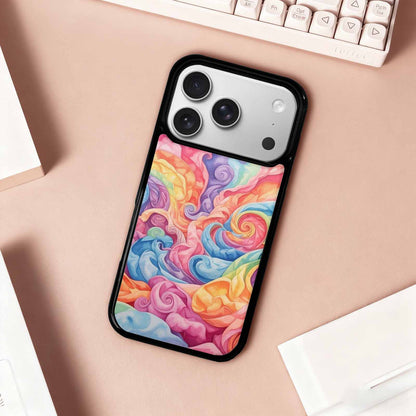iPhone 17 Pro Case — Tie Dye Swirls Tie Dye Tie, Customized Protective Case