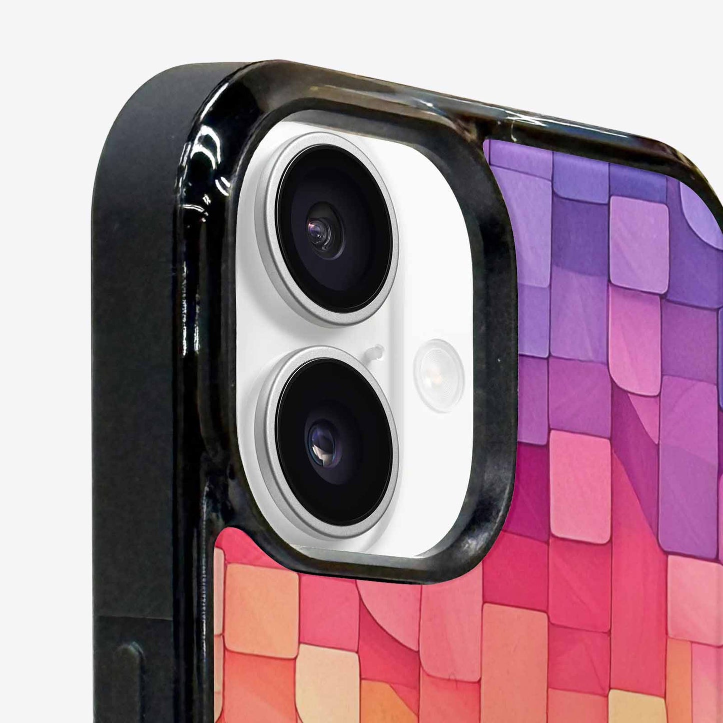 iPhone 16 Case — Color Gradient Fade Pattern Hundreds Of, Custom Print Case Cover