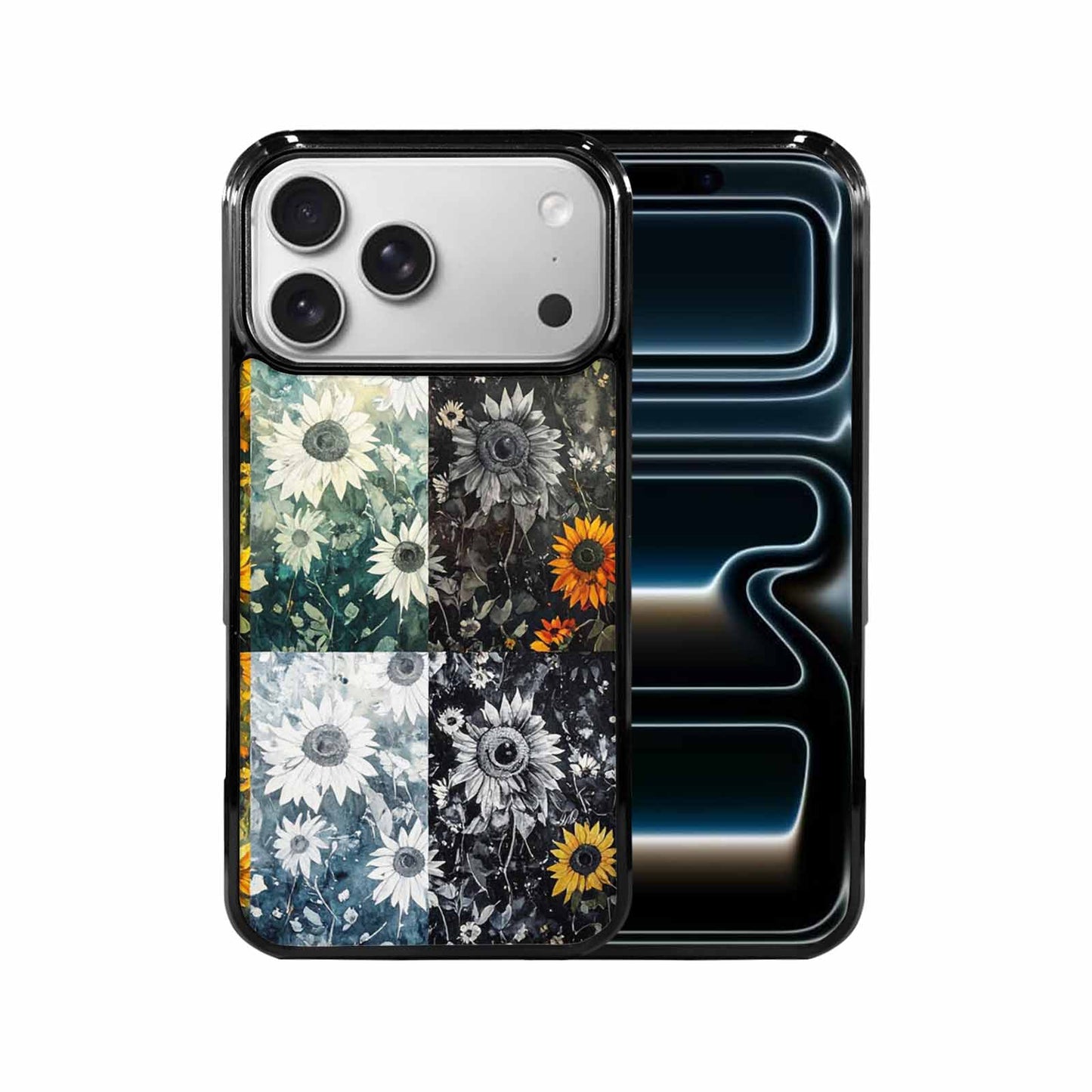 iPhone 17 Pro Max Case — Blend Melt Them Together Floral, Custom Phone Case