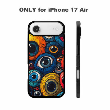 iPhone 17 Air Case — Cartoon Eyeballs Cartoon Cute, Unique Phone Case Design