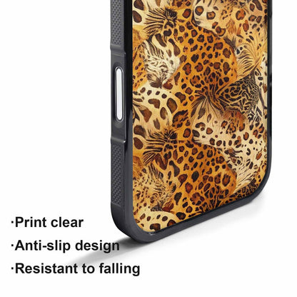 iPhone 17 Pro Max Case — Small Animal Print Pattern, Animal Print, Custom Phone Case