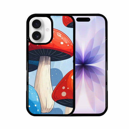 iPhone 17 Case — Vivid Winter Mushroom Cartoon Cute, Custom Print Case Cover