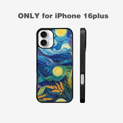 iPhone 16 Plus Case — Blend All Versions Together Melting Together, Customized Protective Case