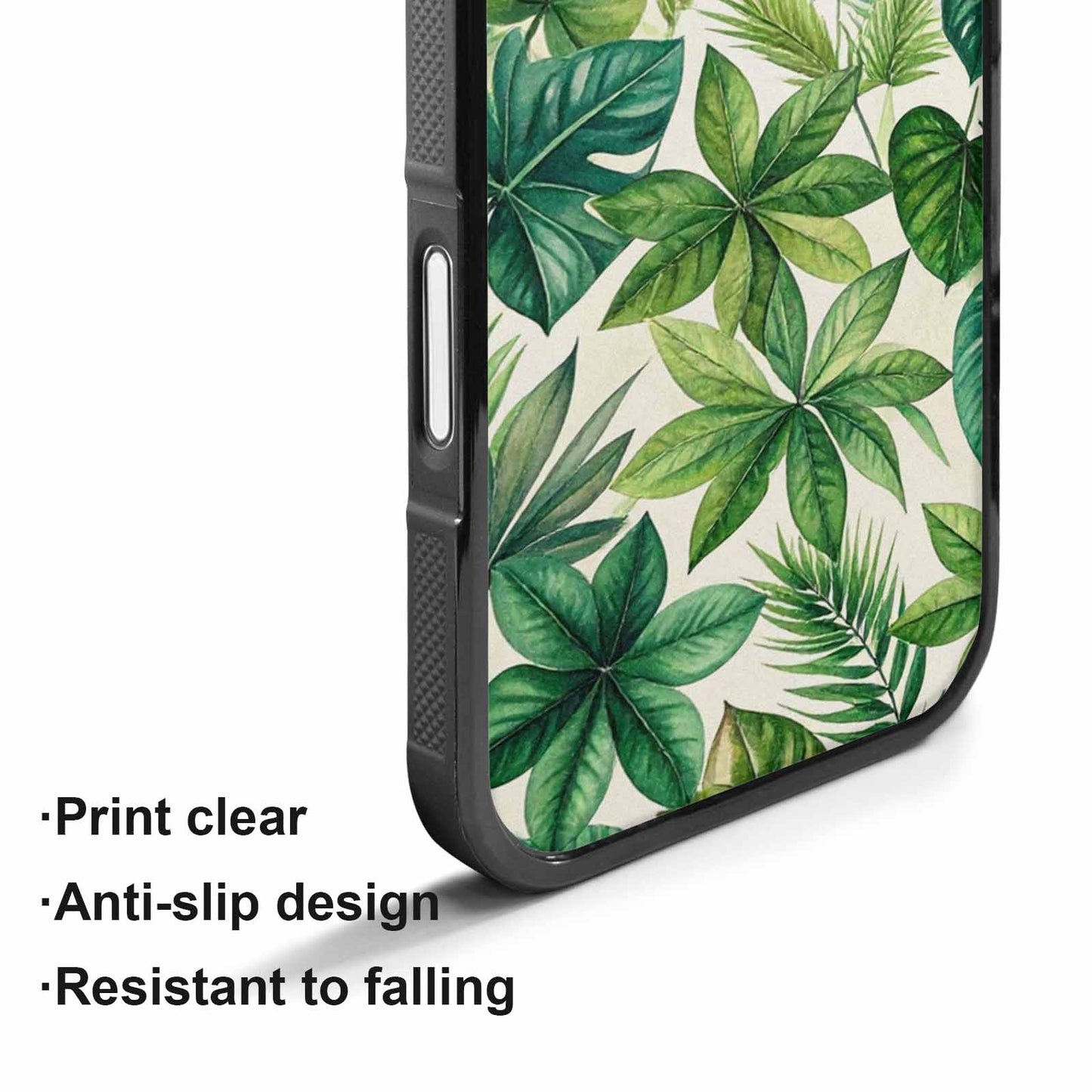 iPhone 17 Case — Small Seven Point Palmate Floral, Original Design Phone Case