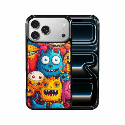 iPhone 17 Pro Max Case — Small Cartoon Monster Character Cartoon Cute, Custom Phone Case