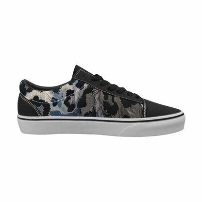 WOMEN'S Animal Print Lace-Up Canvas Aesthetic Shoes