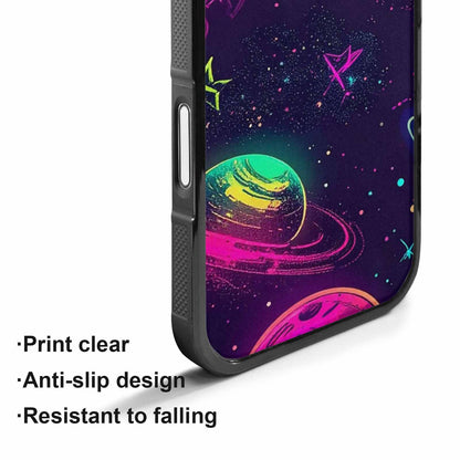 iPhone 17 Case — Space Galaxy Astronaut Pattern, Galaxy Space, Custom Art Phone Cover