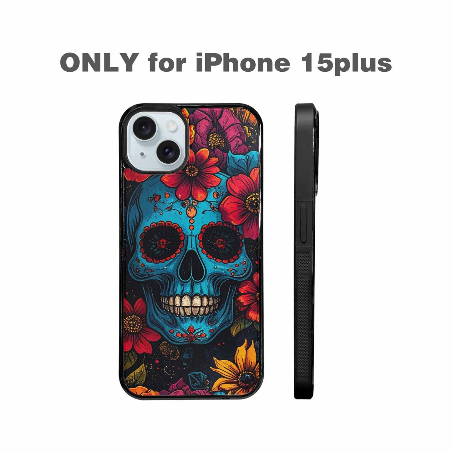iPhone 15 Plus Case — Skulls, Custom Designed Case Cover