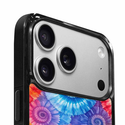 iPhone 17 Pro Case — Small Tie Dye Swirl Pattern Tie, Unique Phone Case Design