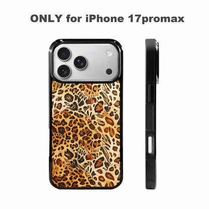 iPhone 17 Pro Max Case — Small Animal Print Pattern, Animal Print, Custom Art Phone Cover