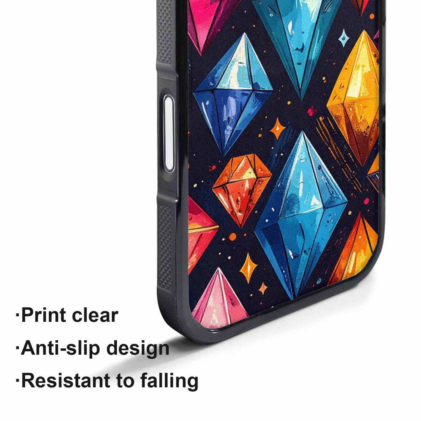 iPhone 17 Air Case — Vintage Summer Diamond Retro Vintage, Custom Art Phone Cover