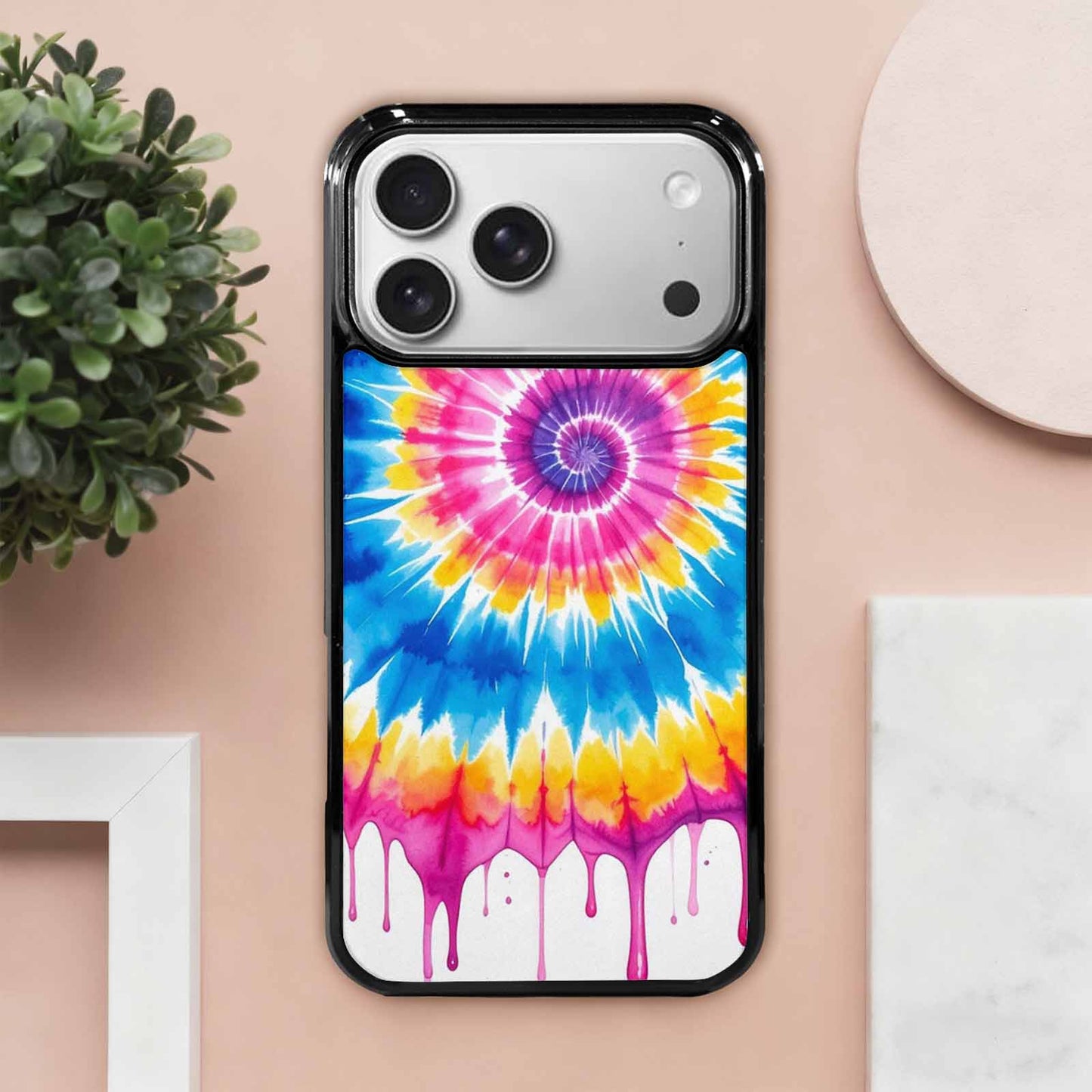 iPhone 17 Pro Max Case — Tie Dye Drip Tie Dye, Original Design Phone Case