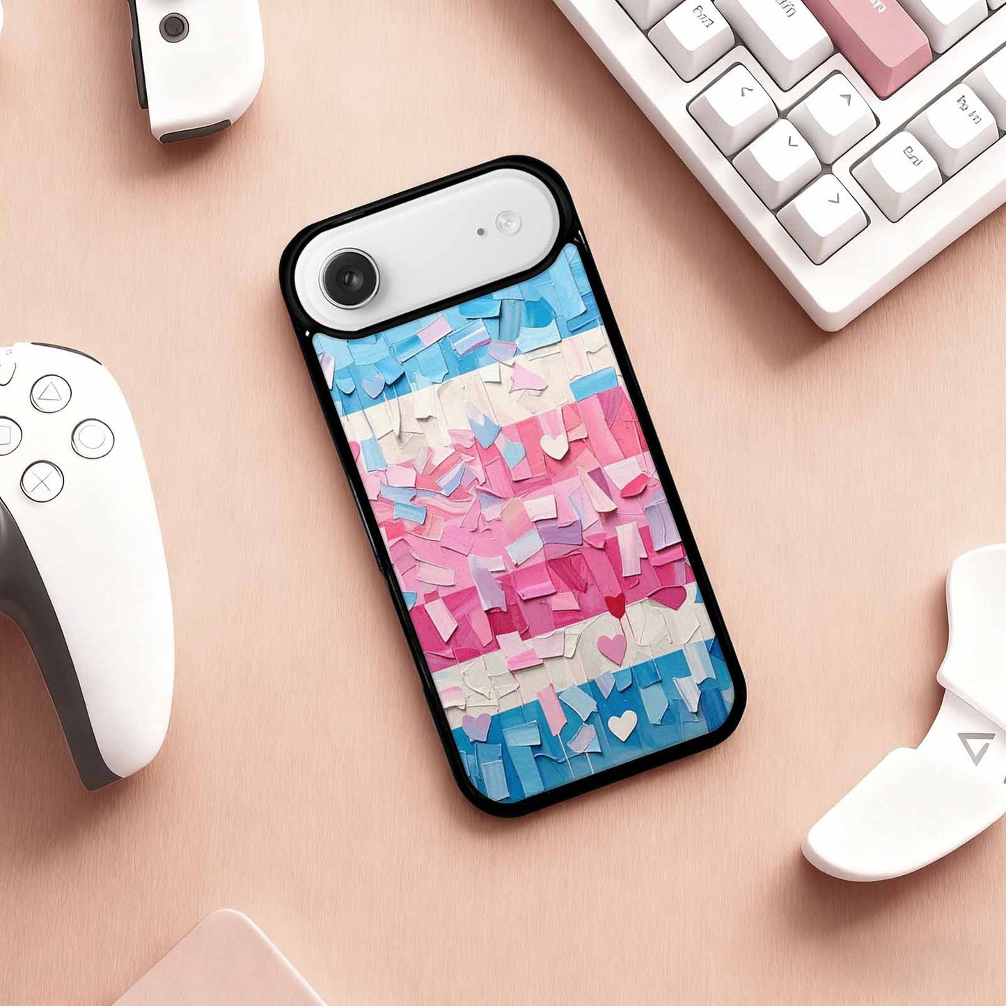 iPhone 17 Air Case — Transgender Pride Flag Trans Pride Original, Custom Print Case Cover