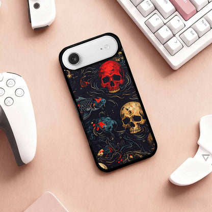iPhone 17 Air Case — Skull Dark Art Gothic Print Gothic, Original Design Phone Case