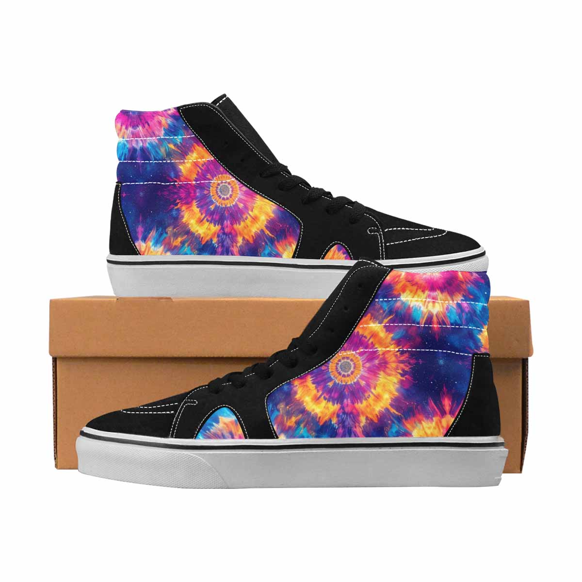MEN'S Tie Dye Swirl Art Colors 3 Ferion
