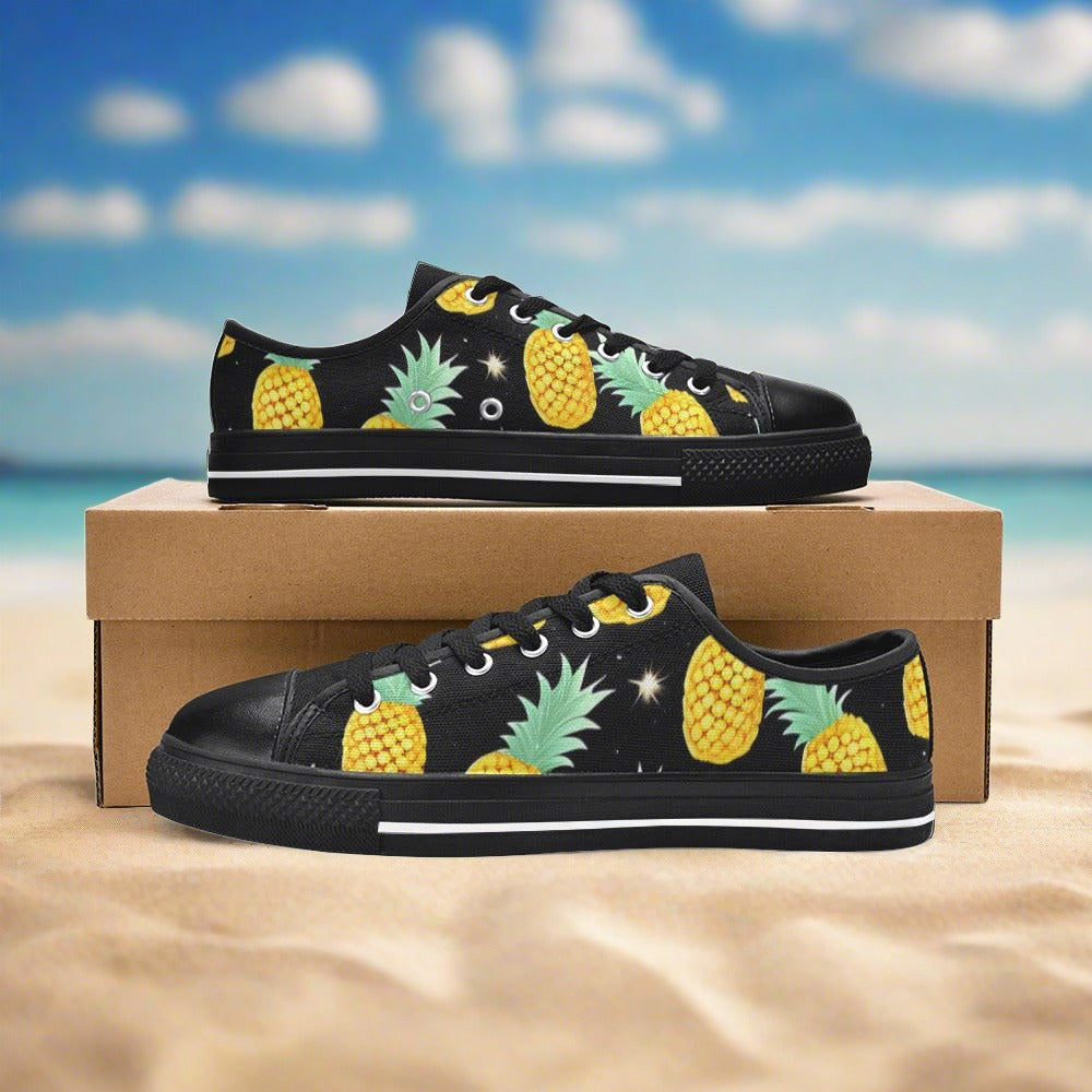 Peacock Dark Cosmic Unique WOMEN Bold Art - Freaky Shoes | Custom Art Sneakers